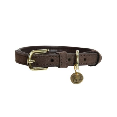 Kentucky Hundehalsband Leather Velvet