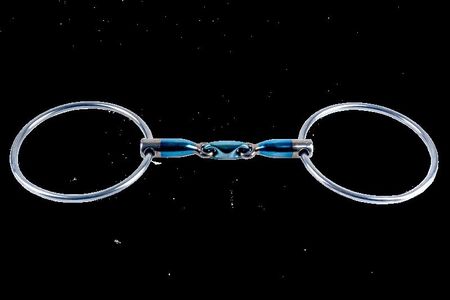 Trust Sweet Iron Trense Große Ringe doppelt gebrochen