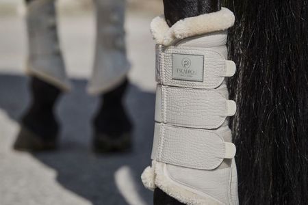 Eskadron Gamaschen CROCO FAUXFUR Platinum 22, Arbeitsgamaschen, Dressurgamaschen