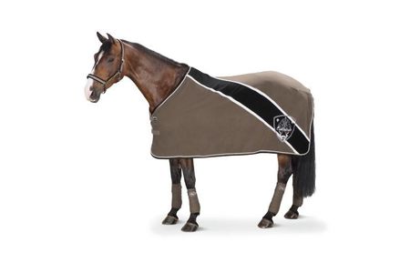 Fleecedecke  Bicolor, Abschwitzdecke, Pferdedecke