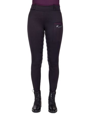 QHP Reitlegging World Tour Vollbesatz, Winterreithosen, Damen-Reithose