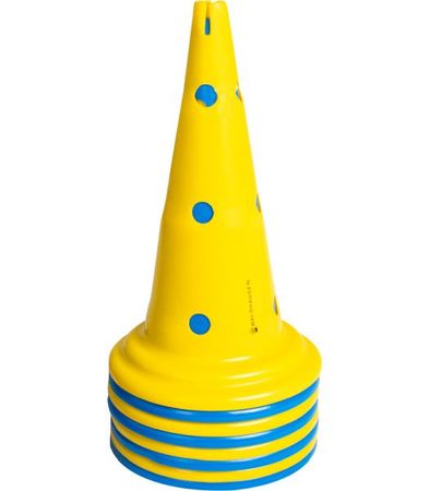 Waldhausen XL-Pylone, 8er Set inkl. Tragetasche (Höhe 50 cm)