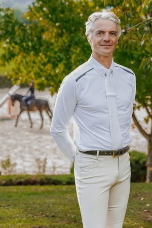 EQUITHÈME Turnierpolo - EK-Adrien, Herren langarm