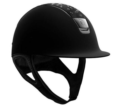 Helm shd, Top Crystal Leaf black, Trim+Blason CHR