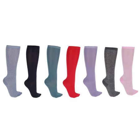 QHP Kniestrümpfe Week Collection (7er-Pack), Reitstrümpfe