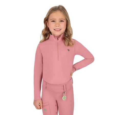 QHP Sportshirt Lucky Start Junior, Kinder Shirt langarm