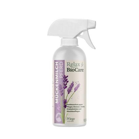 Relax Biocare Mückenmilch Pferd 500ml