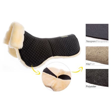 Korrekturunterlage Lammfell-innenliegendeTaschen