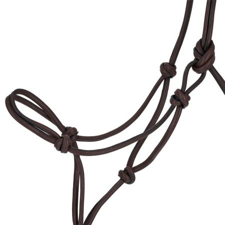 QHP Knotenhalfter Leder Liberta, Halfter