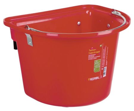 Turnier-Futterkrippe rot mit E