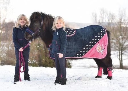 Busse Abschwitzdecke Kids Collection II, Fleecedecke, Pferdedecke