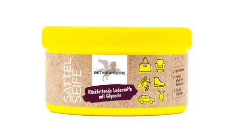 Bense & Eicke Sattelseife mit Schwamm 250 ml