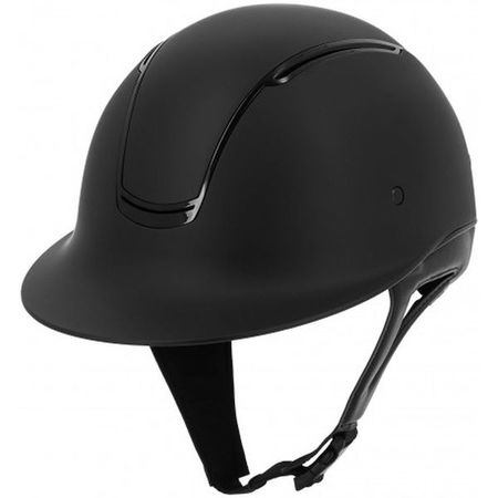 EQUITHÈME - Soazy Reithelm mit glänzend schwarzem Einsatz incl. Inliner