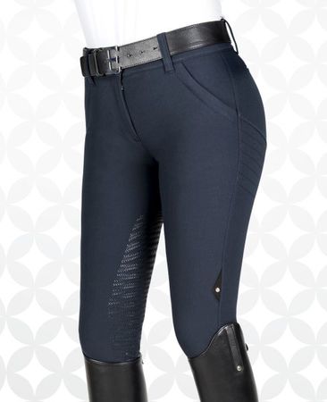 Damen Reithose X Shape mit  Half Grip