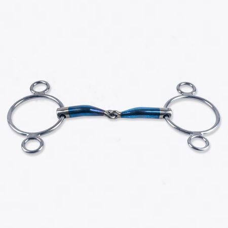 Sweat Iron 3 Ring Trense  einfach gebrochen