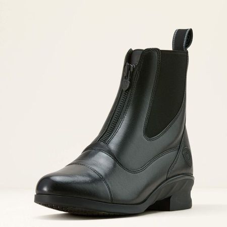 Ariat WMS Heritage Zip Paddock Boot, Reitstiefelette, Leder-Stiefelette