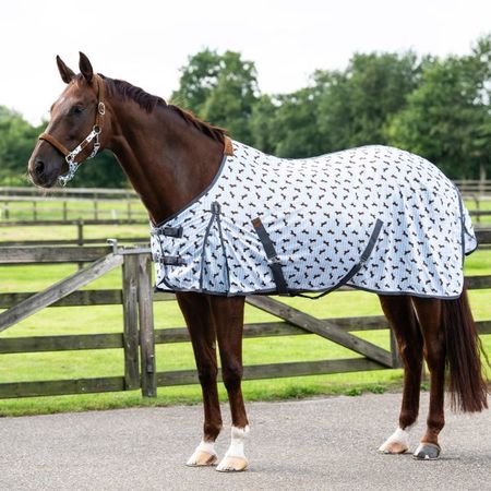 QHP Fliegendecke Stable buddy mit Widerristschutz und Schweiflatz