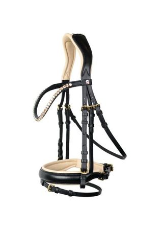 Waldhausen Trensenzaum X-Line Ivory schwed. komb.