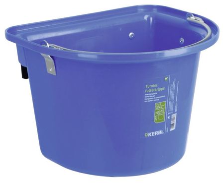 Turnier-Futterkrippe blau