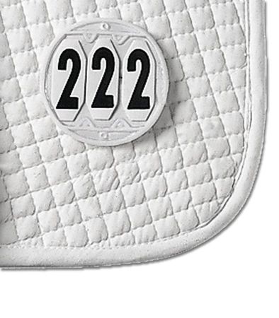 Waldhausen Startnummern Klett rund, Turniernummern