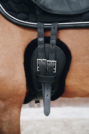 Kentucky Lammfell Anatomischer Kurzgurt