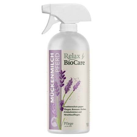 Relax Biocare Mückenmilch Pferd 1L