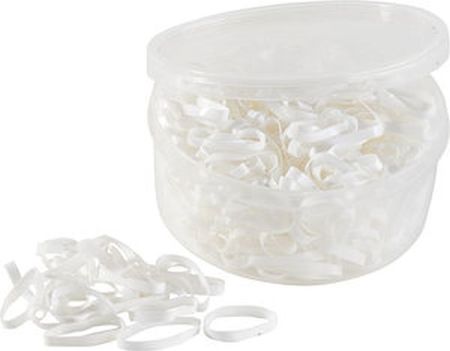 HIPPO-TONIC Silikon-Mähnengummis, Einflechtgummis