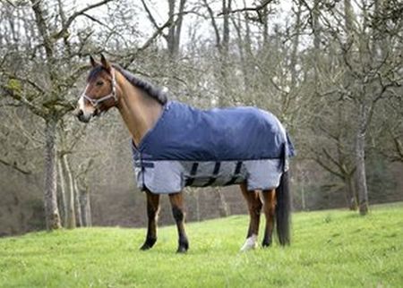 EQUI-THÈME TYREX 600 D Belly Belt Decke 300g, Winterdecke