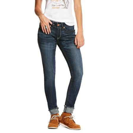 Damen Jeans R.E.A.L.  DECO TILE Skinny