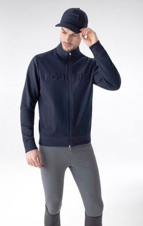 Equiline EGAR Herren Sweatshirt Fullzip