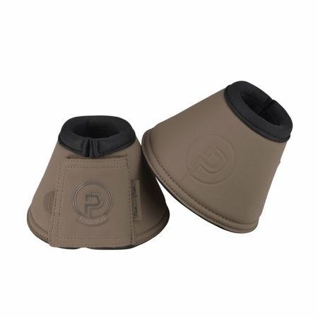 Eskadron Sprungglocken FAUX LEATHER Platinum 25, Hufglocken