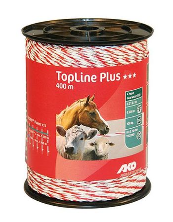 Litze TopLine Plus, 400m, weiß