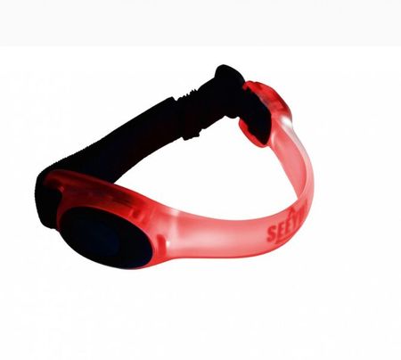 Reflektor Neon-LED Armband verstellbar