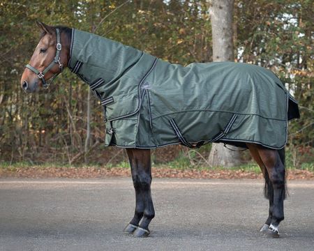 QHP Turnoutdecke Collection 150gr abnehmbarem Hals, Winterdecke, Weidedecke, Outdoordecke