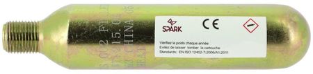 SPARK Airbag-Patronen-Ersatz 38G - CO2 Patrone Reit Airbag