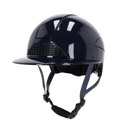 QHP Reithelm Seattle Polovisier mit Lack