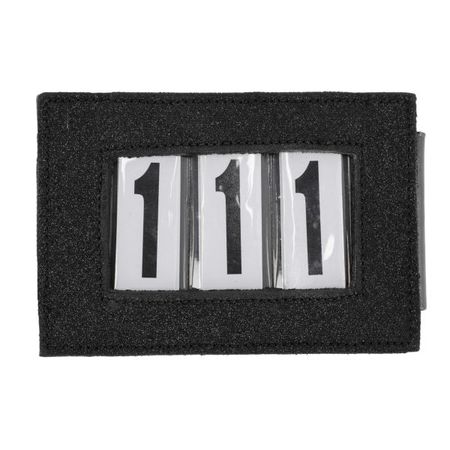QHP Nummernhalter Clip Shine
