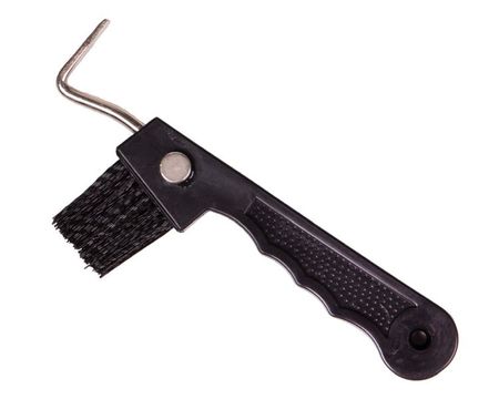 QHP Hufkratzer Magnet mit Bürste und Magnet