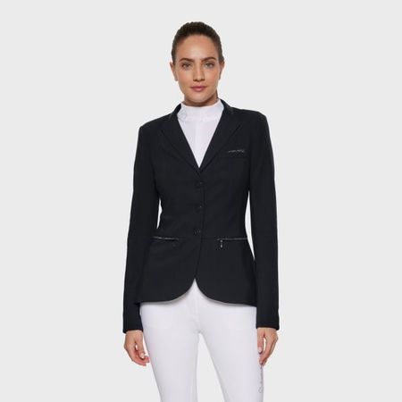 VICTORINE CRYSTAL FABRIC Regular Jacket SS25