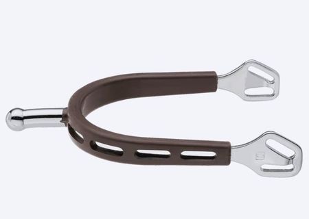 ULTRA fit BROWN GRIP Sporen Kugelhals