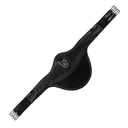 Acavallo Stollenschutzgurt Kalbsleder & Geleinsatz, Springgurt, Sattelgurt