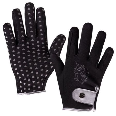 QHP Handschuh Lissie, Winterreithandschuhe, Reithandschuhe, Kinderreithandschuhe