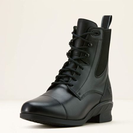 Ariat WMS Heritage Lace Paddock Boot, Stiefelette, Leder-Stiefelette, Reitstiefelette