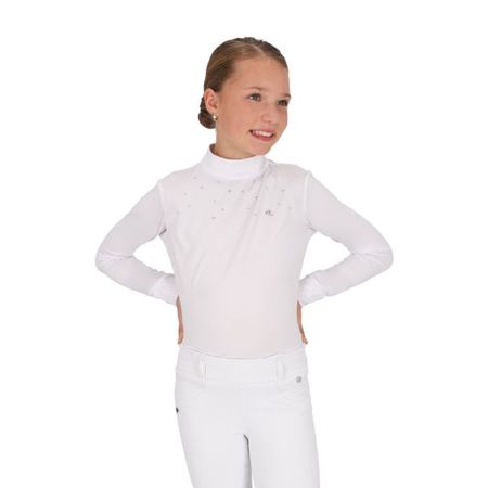 QHP Turniershirt Amilara Junior, Kinder - Turniershirt