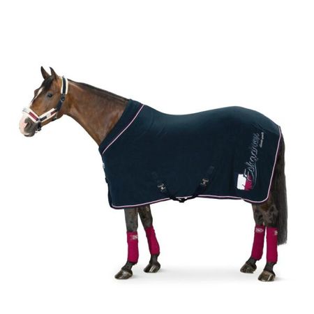 Abschwitzdecke Teddyfleece, Fleecedecke, Transportdecke