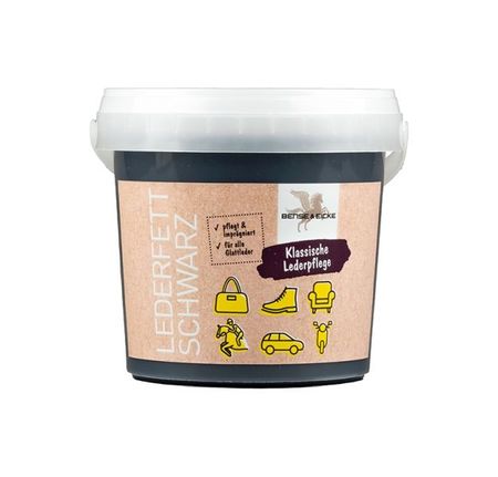 Bense & Eicke Lederfett Schwarz