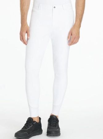 LeMieux Herren Sports Reithose Kniebesatz