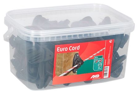 EURO Cord Seilisolator schwarz
