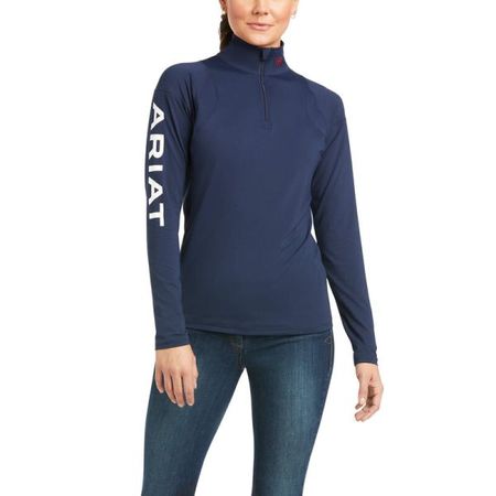 WMS Ariat Auburn 1/4 Zip Baselayer