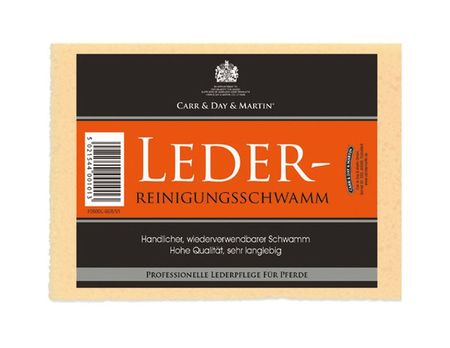 Leder- Reinigungsschwamm 10cm x 7 cm